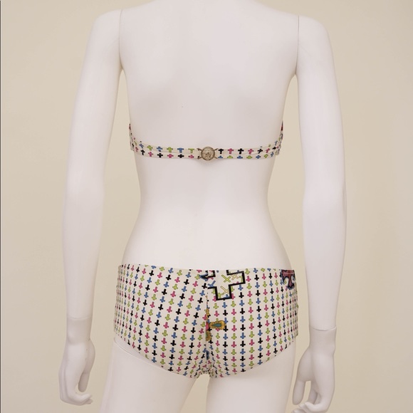 Versace Cross Print Swimsuit - Picture 5 of 7